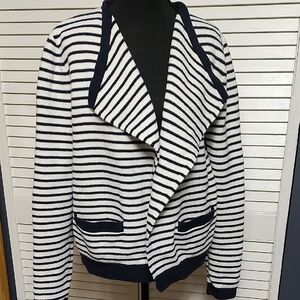 ***LAST CHANCE ITEM: LOFT Striped Cardigan Sweater